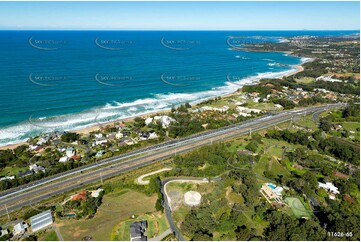 Aerial Photo Sapphire Beach NSW Aerial Photography