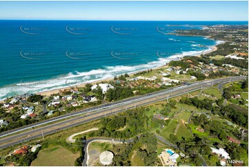 Aerial Photo Sapphire Beach NSW Aerial Photography