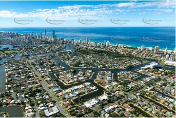 Broadbeach Waters Gold Coast QLD Aerial Photography