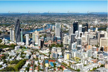 Aerial Photo Brisbane CBD QLD Aerial Photography