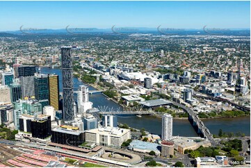 Aerial Photo Brisbane CBD QLD Aerial Photography