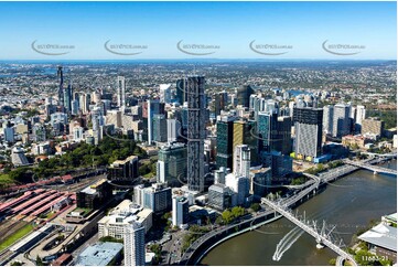 Aerial Photo Brisbane CBD QLD Aerial Photography