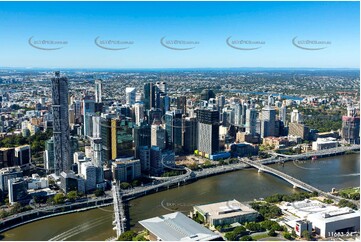 Aerial Photo Brisbane CBD QLD Aerial Photography