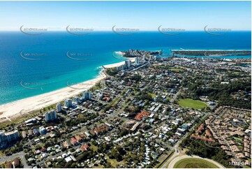 Aerial Photo Kirra - Coolangattta QLD Aerial Photography