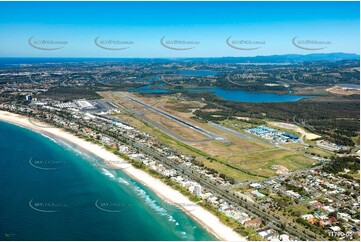 Gold Coast Airport at Bilinga QLD QLD Aerial Photography