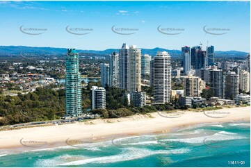 Aerial Photo Main Beach QLD Aerial Photography