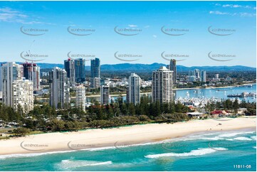 Aerial Photo Main Beach QLD Aerial Photography