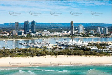 Aerial Photo Main Beach QLD Aerial Photography