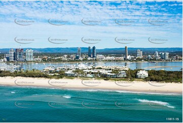 Aerial Photo Main Beach QLD Aerial Photography