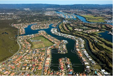 Monterey Keys on Saltwater Creek QLD Aerial Photography