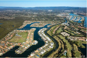 Monterey Keys on Saltwater Creek QLD Aerial Photography