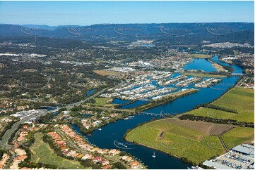 Monterey Keys on Saltwater Creek QLD Aerial Photography