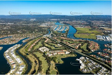 Hope Island Gold Coast QLD Aerial Photography