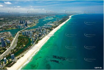 Aerial Photo Main Beach QLD Aerial Photography