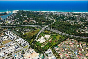 Aerial Photo Currumbin Waters QLD Aerial Photography