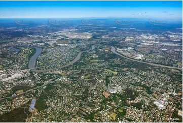 High Altitude Aerial Photo of Indooroopilly QLD QLD Aerial Photography