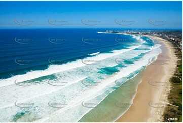 Cyclone Waves Gold Coast QLD Aerial Photography