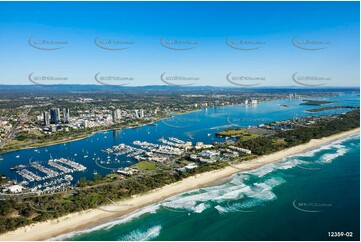 Aerial Photo Main Beach QLD 4217 QLD Aerial Photography