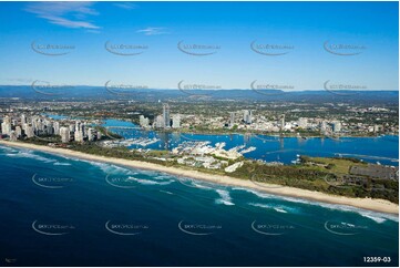 Aerial Photo Main Beach QLD 4217 QLD Aerial Photography