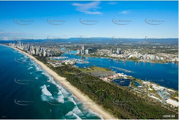 Aerial Photo Main Beach QLD 4217 QLD Aerial Photography