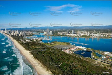 Aerial Photo Main Beach QLD 4217 QLD Aerial Photography