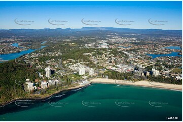 Aerial Photo Burleigh Heads QLD 4220 QLD Aerial Photography