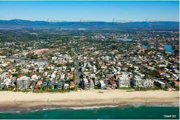 Aerial Photo Mermaid Beach QLD 4218 QLD Aerial Photography