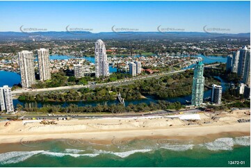 Aerial Photo Main Beach QLD 4217 QLD Aerial Photography