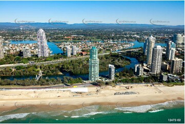 Aerial Photo Main Beach QLD 4217 QLD Aerial Photography