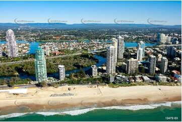 Aerial Photo Main Beach QLD 4217 QLD Aerial Photography