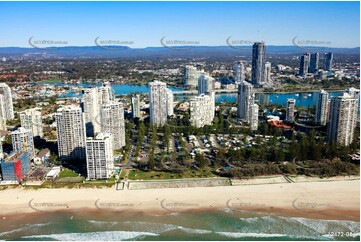 Aerial Photo Main Beach QLD 4217 QLD Aerial Photography