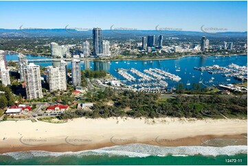 Aerial Photo Main Beach QLD 4217 QLD Aerial Photography