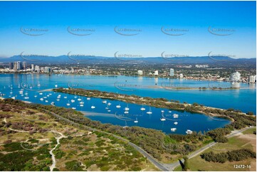 Marine Stadium - Gold Coast Spit QLD Aerial Photography