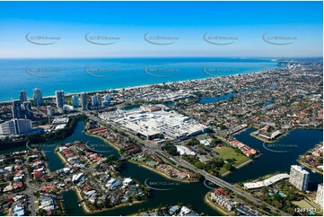 Aerial Photo Broadbeach Waters QLD 4218 QLD Aerial Photography