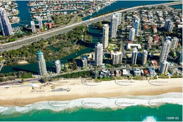 Aerial Photo Main Beach QLD 4217 QLD Aerial Photography