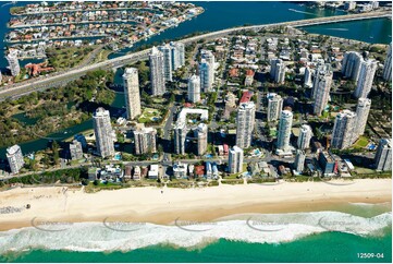 Aerial Photo Main Beach QLD 4217 QLD Aerial Photography