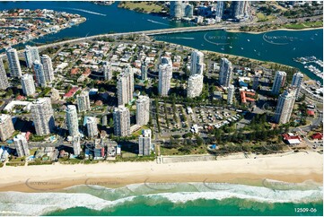 Aerial Photo Main Beach QLD 4217 QLD Aerial Photography