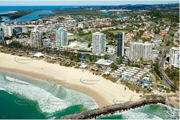 Cooly Rocks On - Coolangatta QLD QLD Aerial Photography