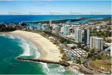 Cooly Rocks On - Coolangatta QLD QLD Aerial Photography