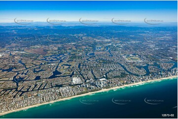 Broadbeach from 7000ft QLD Aerial Photography