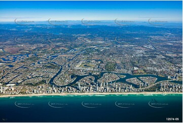 Surfers Paradise from 7000ft QLD Aerial Photography