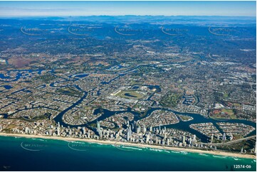 Surfers Paradise from 7000ft QLD Aerial Photography