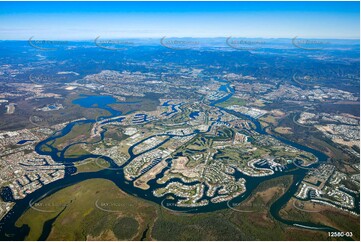 Hope Island from 7000ft QLD Aerial Photography