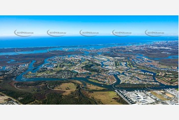 Hope Island from 7000ft QLD Aerial Photography