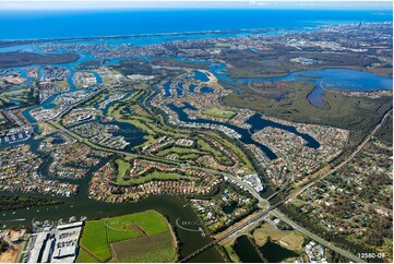 Hope Island from 7000ft QLD Aerial Photography