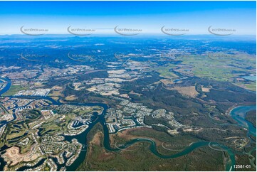 Coomera from 7000ft QLD Aerial Photography