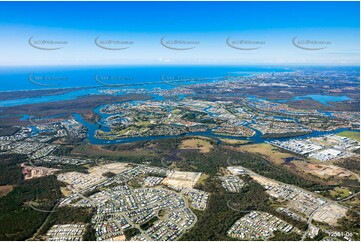 Coomera from 3500ft QLD Aerial Photography