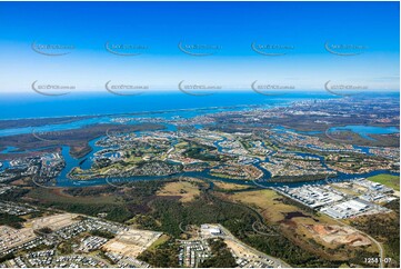 Coomera from 3500ft QLD Aerial Photography