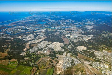 Pimpama from 7000ft QLD Aerial Photography