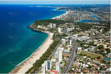 Aerial Photo Burleigh Heads QLD 4220 QLD Aerial Photography